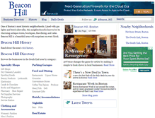 Tablet Screenshot of beacon-hill-boston.com